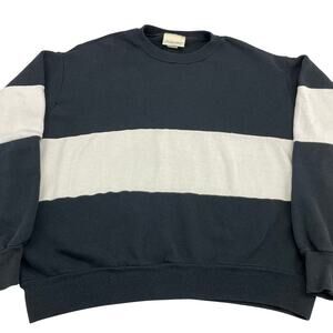 VTG 90s St. John's Bay Black and White Crewneck Sweatshirt, Size XL